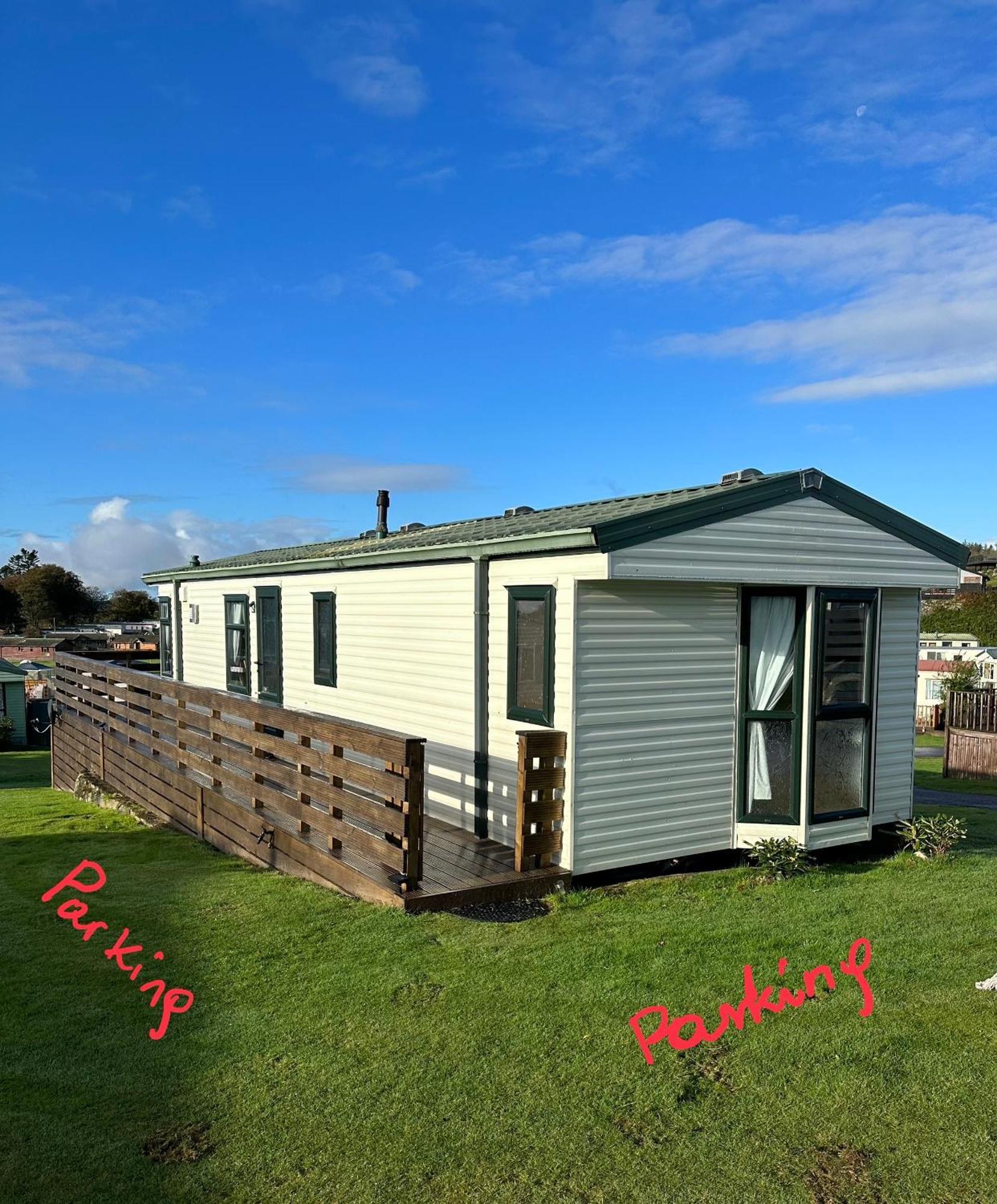 Caravan Rabbit House No 81 At Three Lochs Holiday Park Newton Stewart Exterior foto